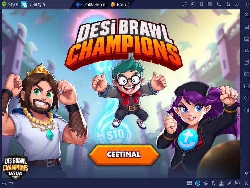 Desi Brawl Champions Gameplay